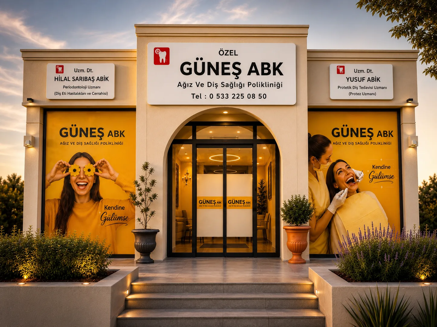 Pencereli bekleme salonu
